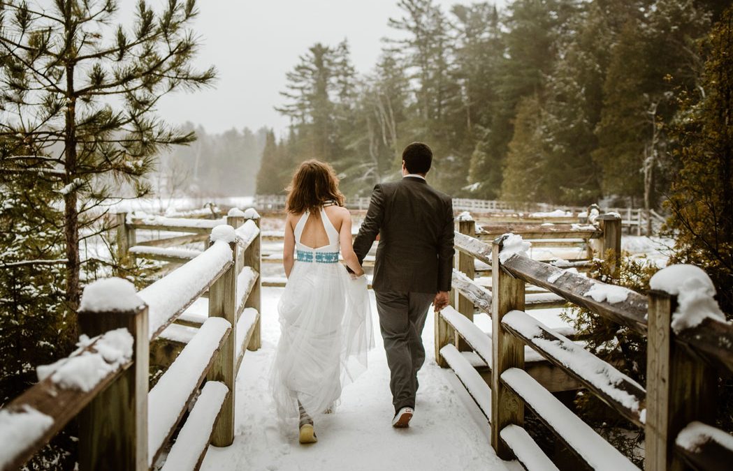 Tahquamenon Falls Elopement in Michigan’s Upper Peninsula