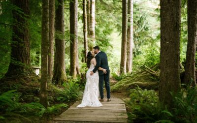 Beautiful Forest Wedding in Forks, Washington